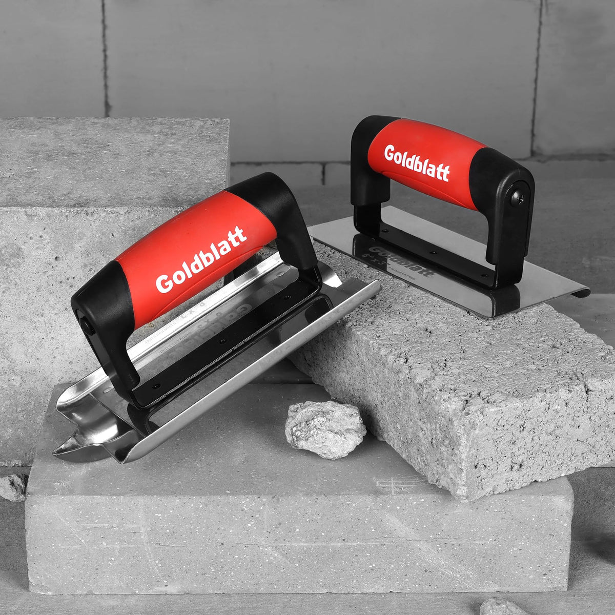 Goldblatt edger profile demonstrates curvature for smooth edge lines.