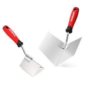 Goldblatt external corner trowel 5in for fast, precise outside corner finishes.