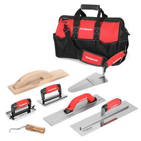 Goldblatt pro finishing trowel for smooth concrete finishing.