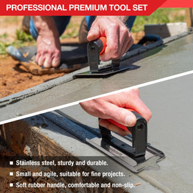 Goldblatt groover 6x3 with reinforced joint enables precise crack control.