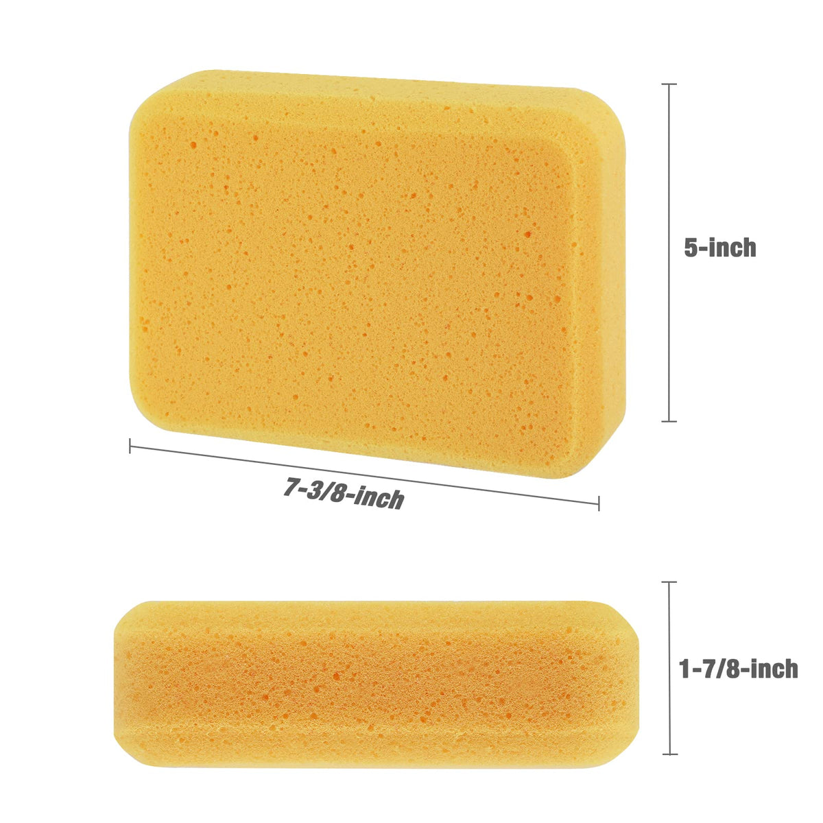 Goldblatt grout float non-stick gum rubber face for smooth finish