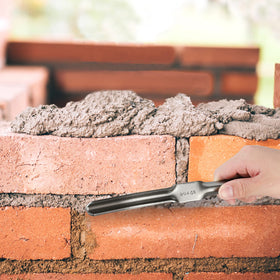 Goldblatt masonry grouting kit setup for efficient tile work.