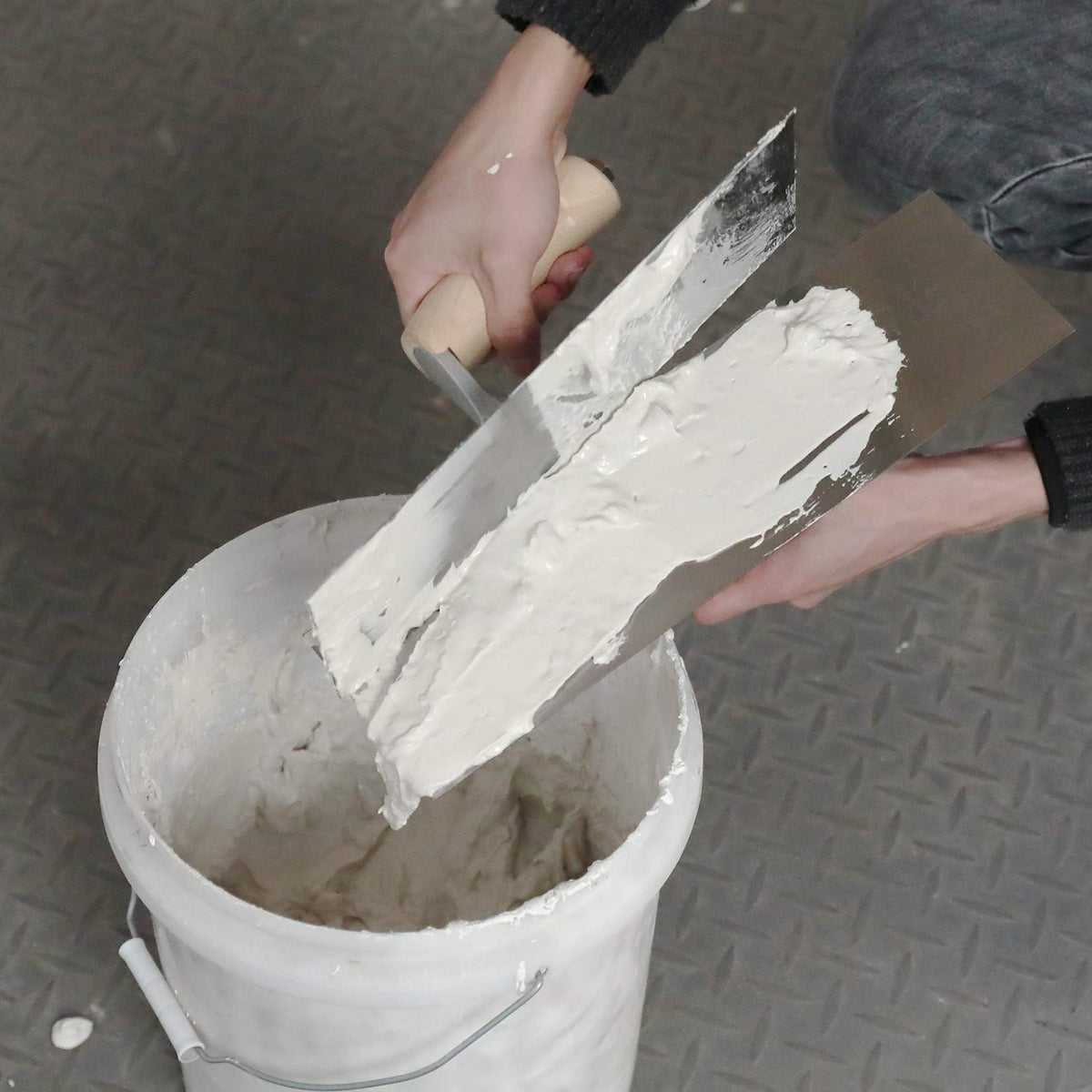Goldblatt professional-grade drywall trowel set for reliable results