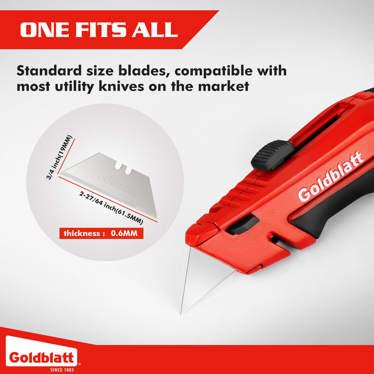 Goldblatt safety recycling storage visible indicator helps responsible disposal
