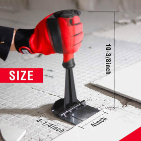 Goldblatt Trim Puller in action removing tile and trim safely