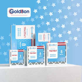 GoldBon 12x12x1 peak-season use maintains cleaner indoor air.