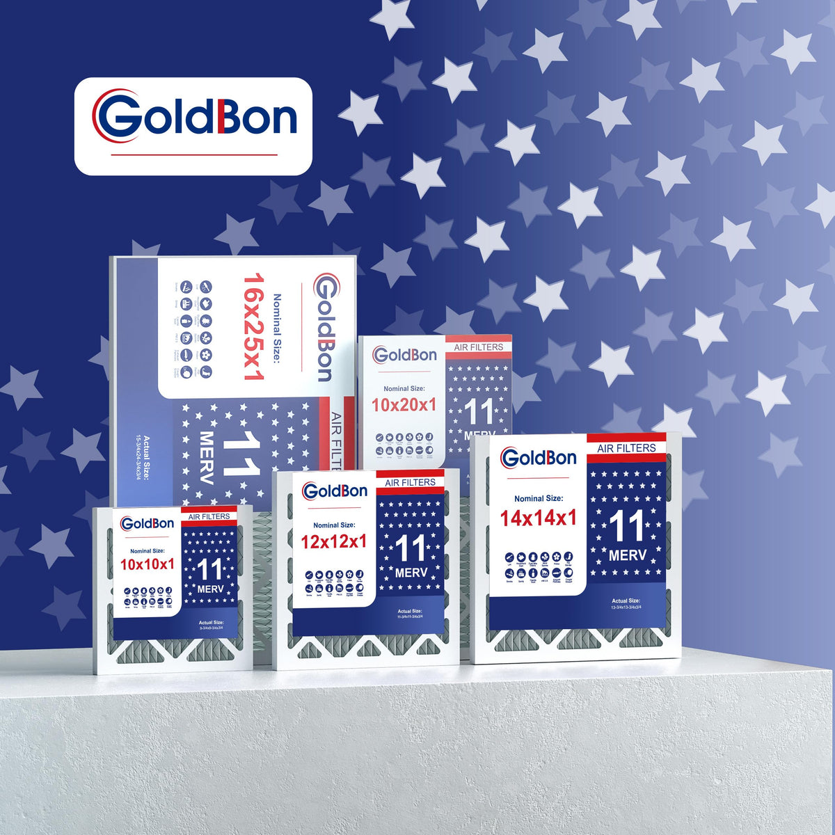 GoldBon 4-pack bundle offers value and easy replacement