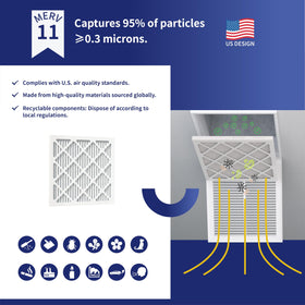 GoldBon low-resistance filter supports HVAC energy efficiency