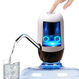 Golden Andes double-pump top-pump action for quick dispensing from a 5-gallon bottle.