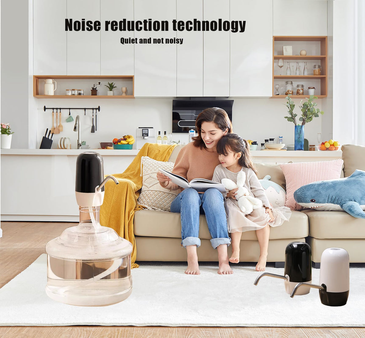 Golden Andes food-grade materials ensure safe, odorless water dispensing.