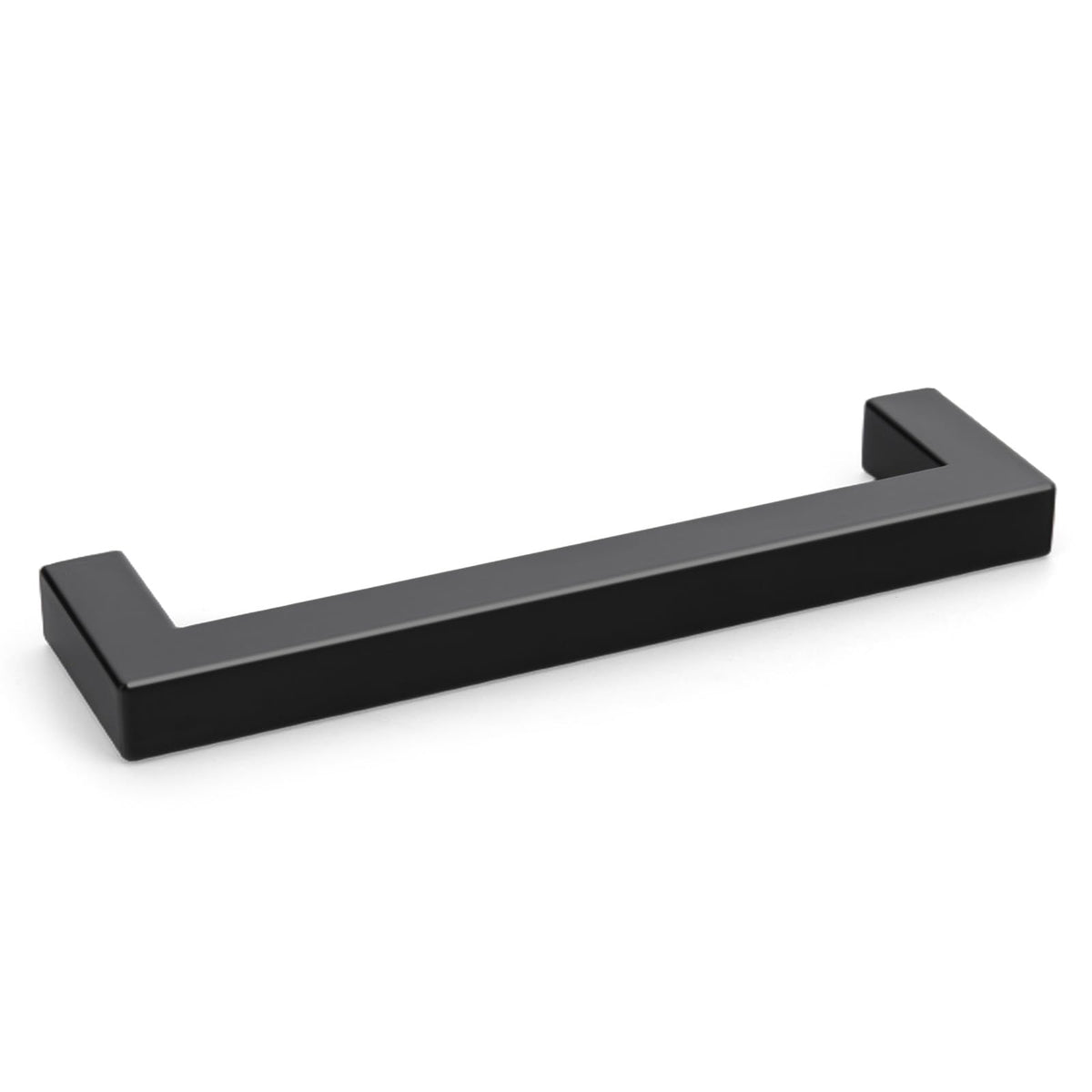 Goldenwarm matte black cabinet handles front view for a modern kitchen upgrade