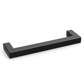 Goldenwarm matte black cabinet handles front view for a modern kitchen upgrade