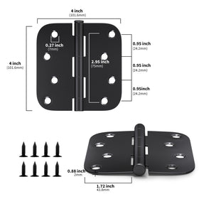 Goldenwarm hinge set includes 96 matching screws for quick color-matched installs.