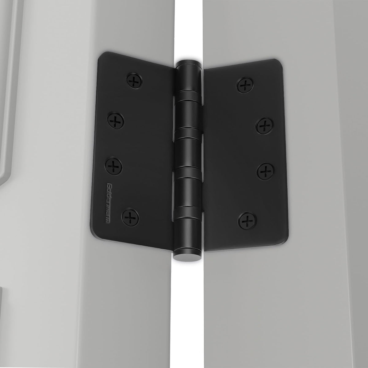 Goldenwarm hinges include three color-matched screws for quick setup.