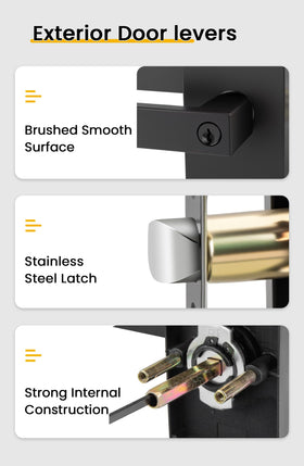 Goldenwarm adjustable latch backset 2 3/8 and 2 3/4 for versatile install