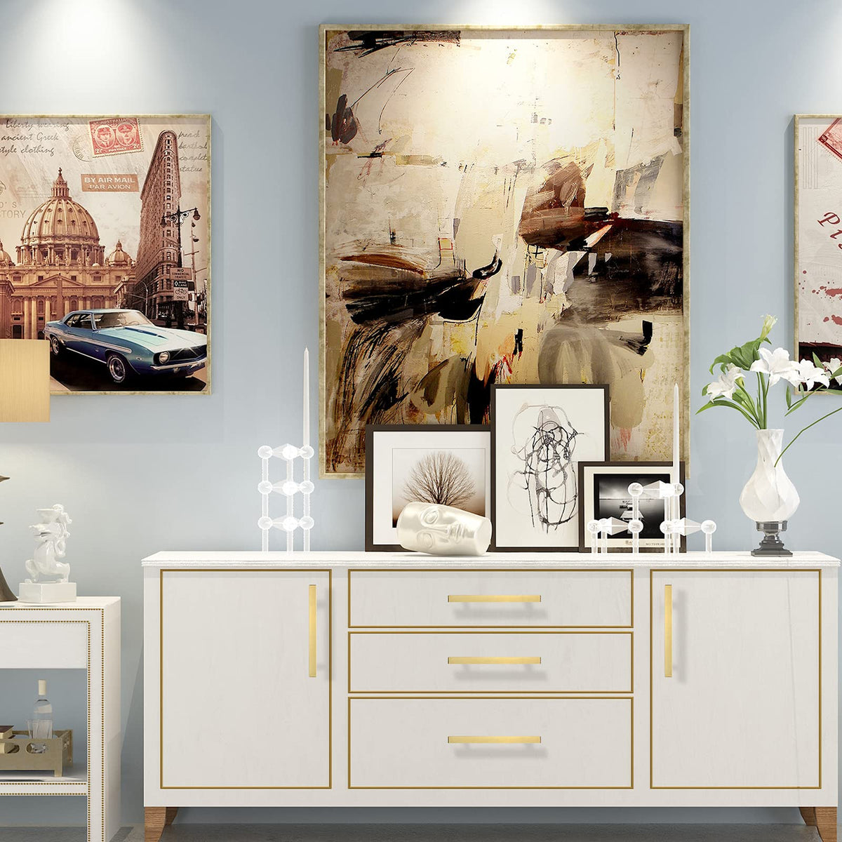 Goldenwarm cabinet hardware collection for furniture upgrade