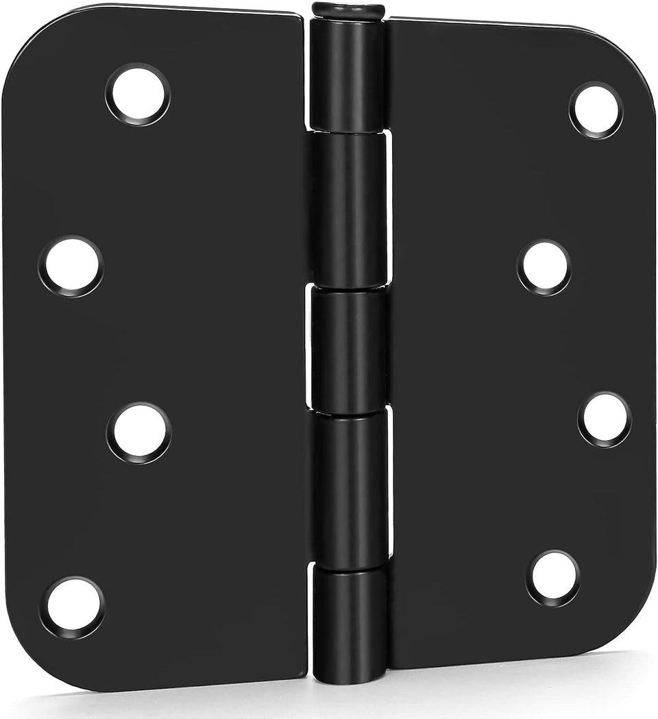 Goldenwarm door hinge with 4-inch frame and 5/8-inch radius for durable doors.