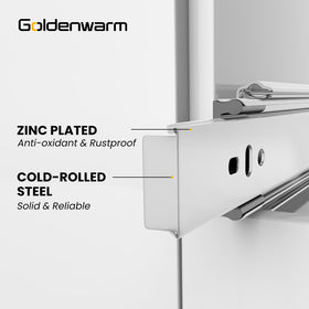 Goldenwarm anti-drop mechanism prevents accidental detachment during use.