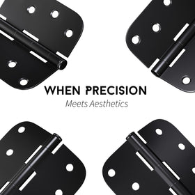 Goldenwarm hinge pin removable for alignment adjustments when needed.