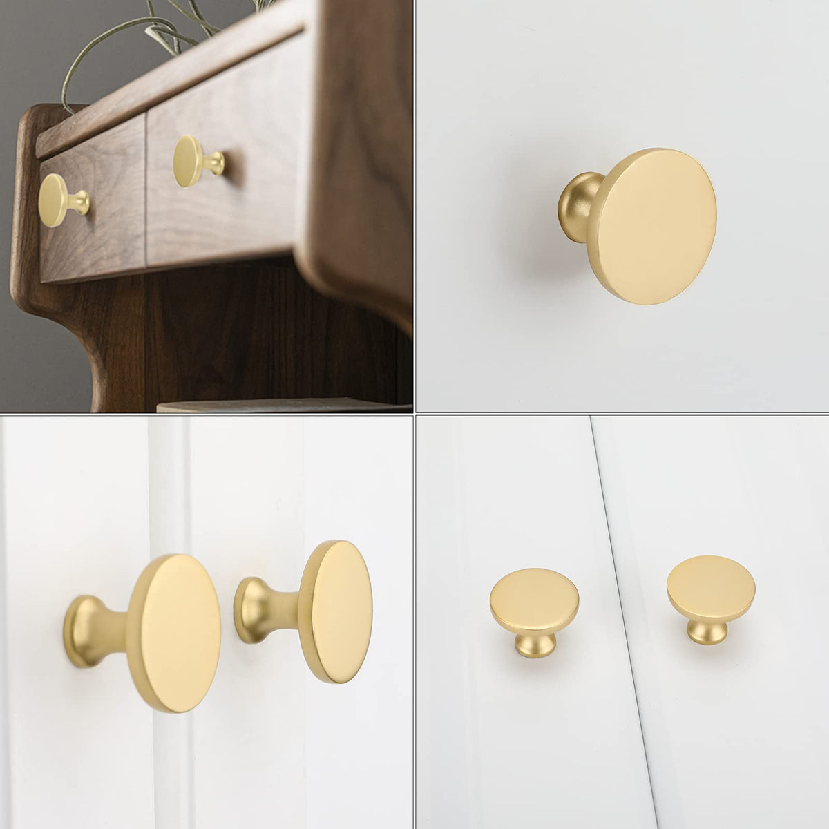 Goldenwarm knob packaging protects surface during transit