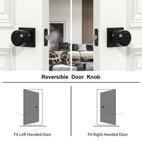 Goldenwarm reversible knob fits both left and right doors for flexibility.