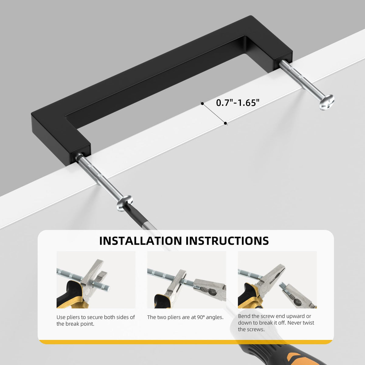 Goldenwarm 128mm hole centers fit standard cabinets for seamless installation.