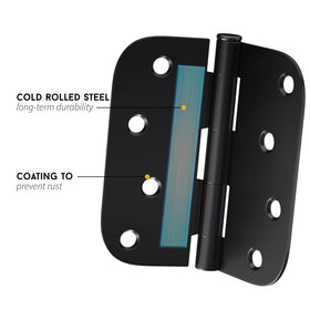 Goldenwarm removable-pin hinge design for easy maintenance.