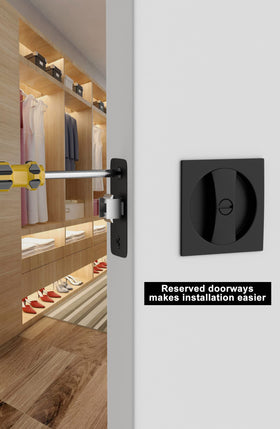 Goldenwarm reversible design enables left or right handed installation.