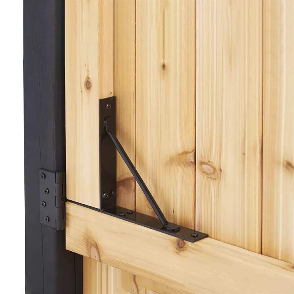 GoldOrcle Anti Sag Gate Kit non-hinged brackets for universal mounting.