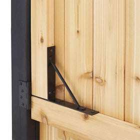 GoldOrcle Anti Sag Gate Kit non-hinged brackets for universal mounting.