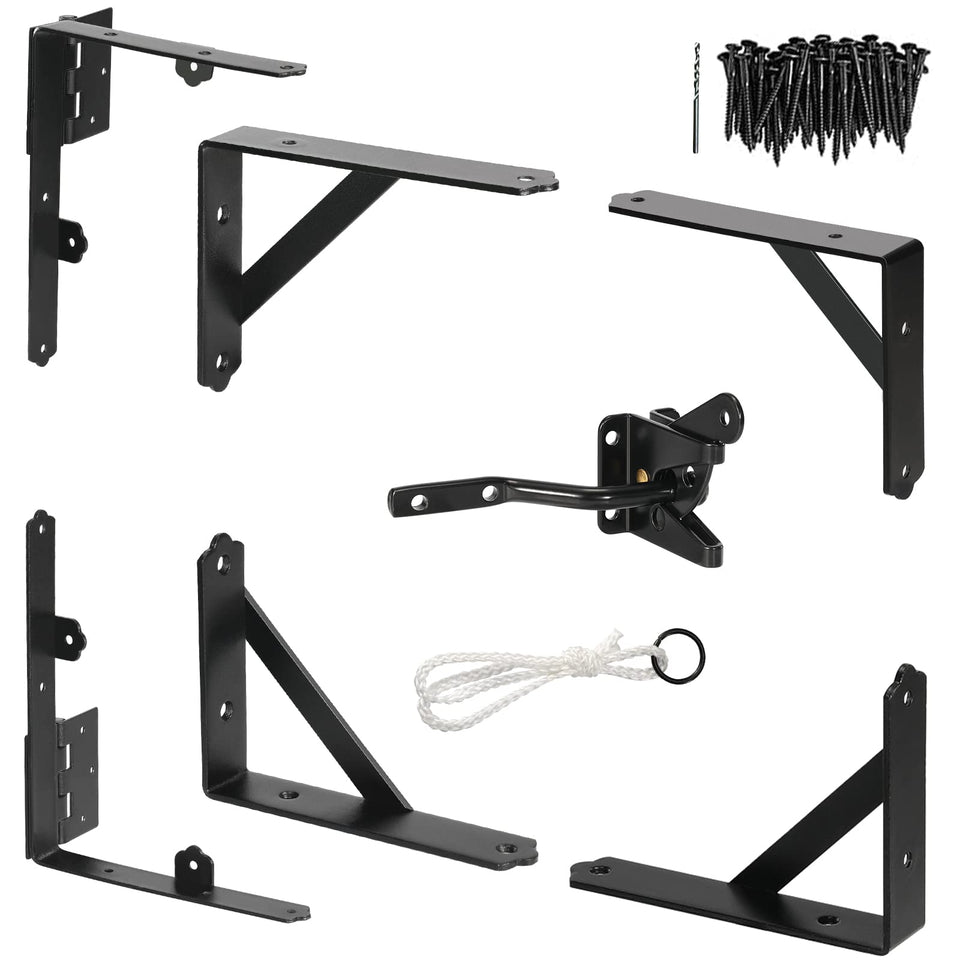 GoldOrcle corner brace gate-frame providing durable support to reduce sag