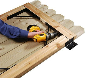 GoldOrcle assembly screws and brackets simplify installation in minutes.