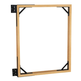 GoldOrcle heavy-duty steel finish resists rust in outdoor settings