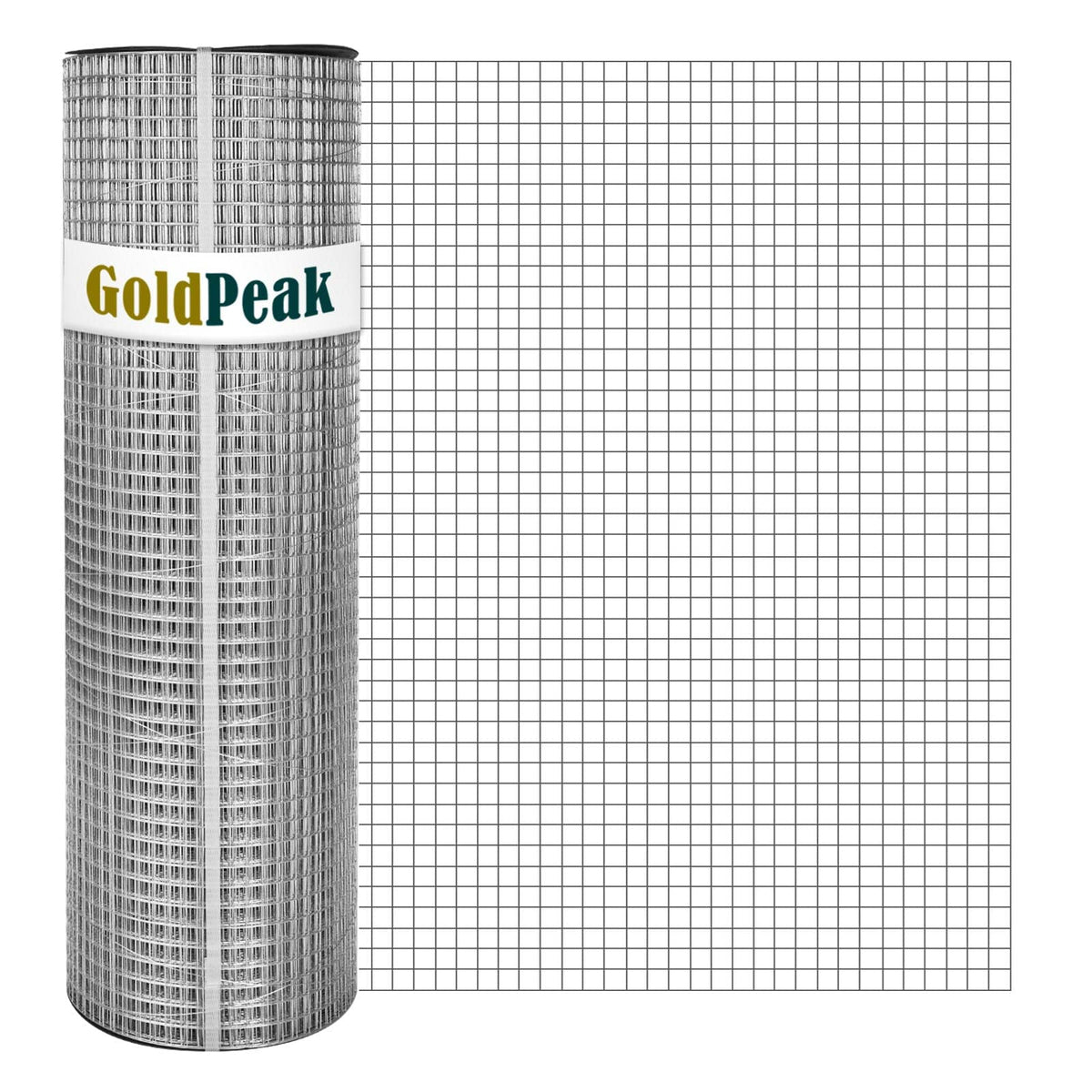 GOLDPEAK 19-gauge hardware cloth roll with 1/2 inch mesh for garden and coop fencing