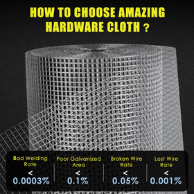 GOLDPEAK versatile mesh for coops, gardens, and underground barrier projects