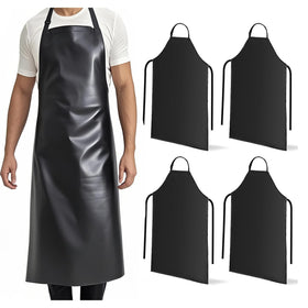 GoldPig apron features external waterproof coating for quick cleanups.