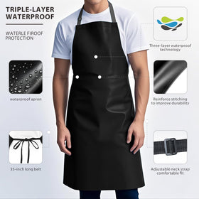 GoldPig inner soft polyester liner enhances comfort during long tasks.