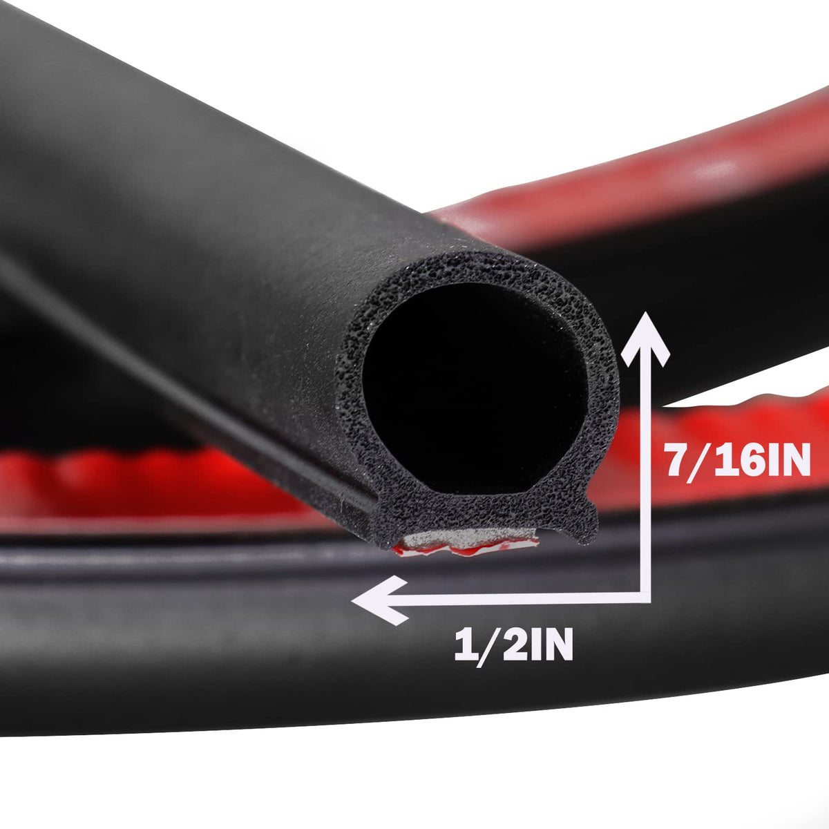 GoldWheel D-Shape self-adhesive back enables quick, clean installation.