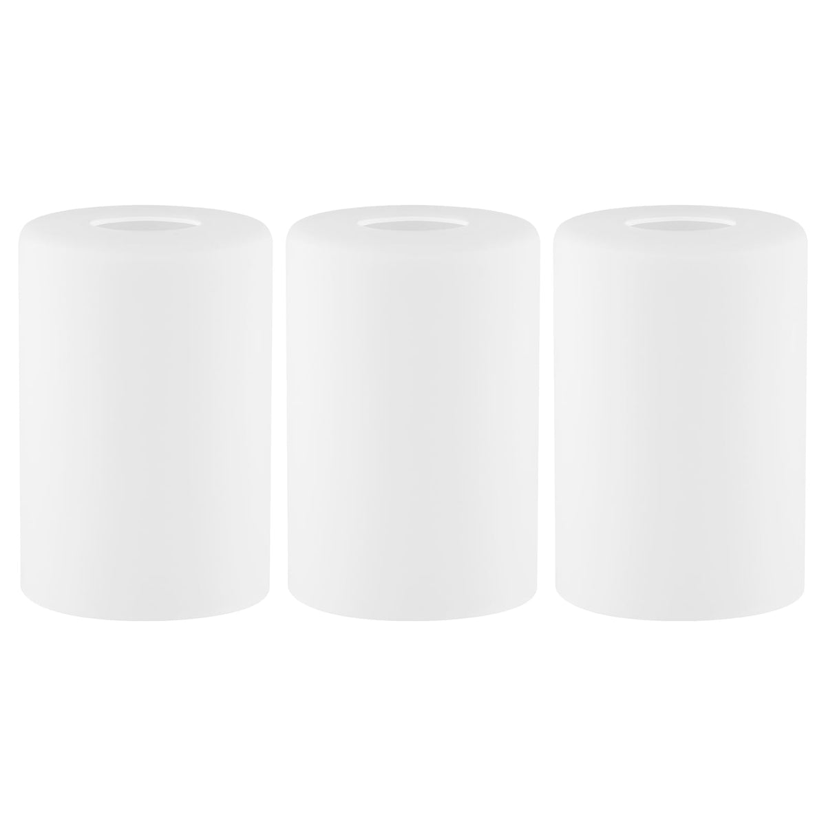 Golhom frosted opal glass lamp shade for soft, diffused illumination