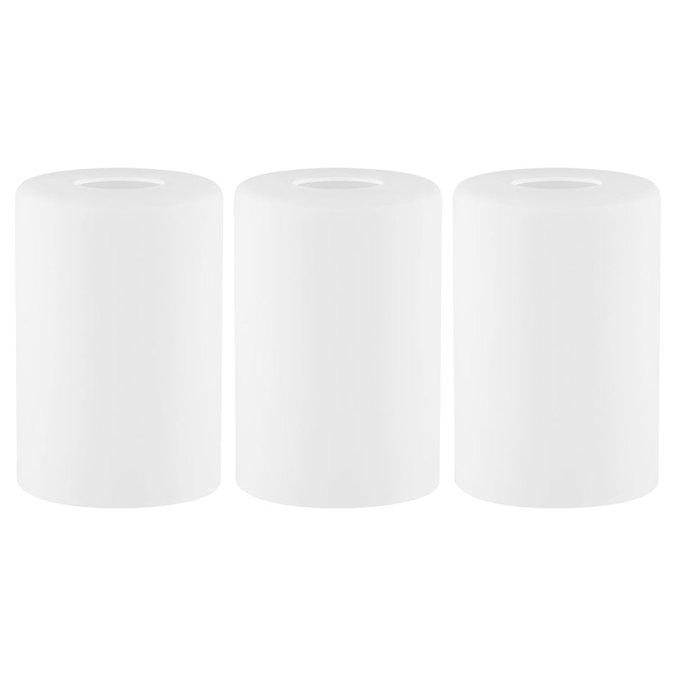 Golhom frosted opal glass lamp shade for soft, diffused illumination
