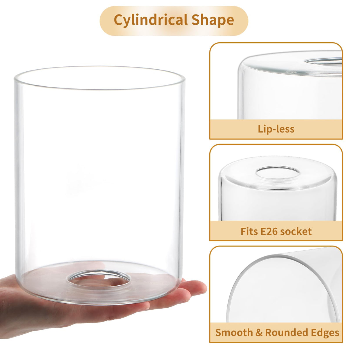 Golhom cylindrical lampshade enhances lighting in living spaces