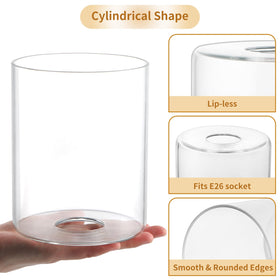 Golhom cylindrical lampshade enhances lighting in living spaces