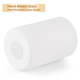 Golhom soft white diffused light shade for cozy rooms.