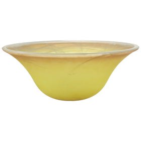 Golhom replacement globe elevates fixtures with subtle texture and soft radiance
