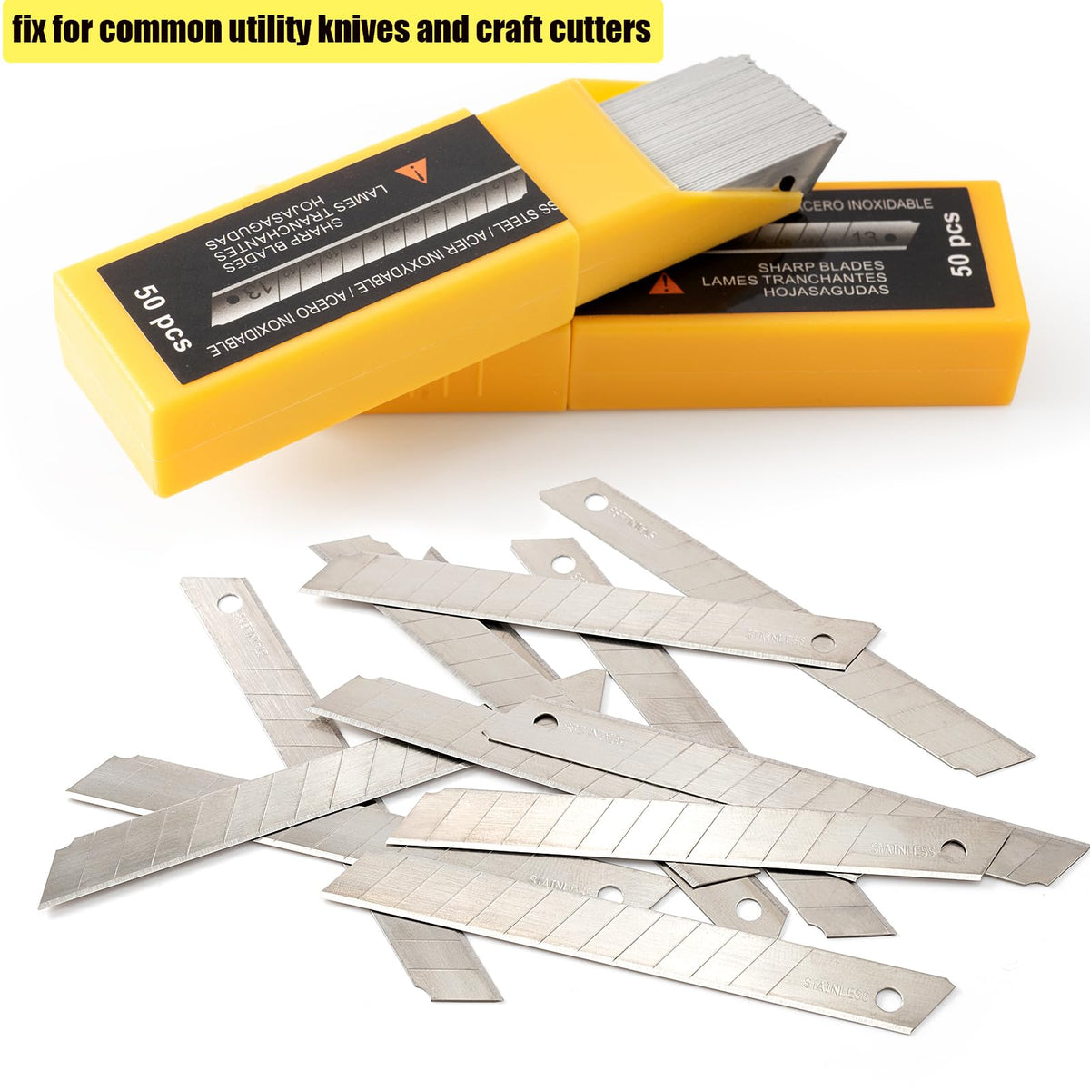 Two-box Gomake blade pack helps keep supplies organized.