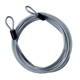 GOMRQING 30ft security cable lock with braided steel for sturdy outdoor use.