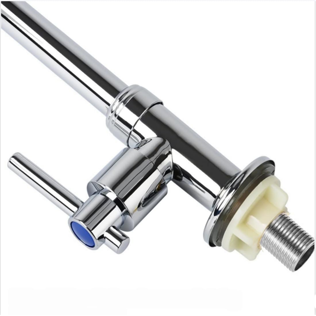 Gonabos single-handle faucet with one-hole install simplifies kitchen setup