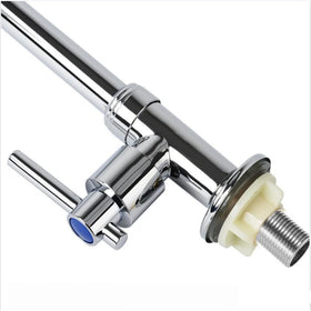 Gonabos single-handle faucet with one-hole install simplifies kitchen setup