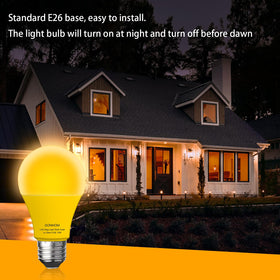 Gonhom amber LED bulb suitable for wide outdoor applications