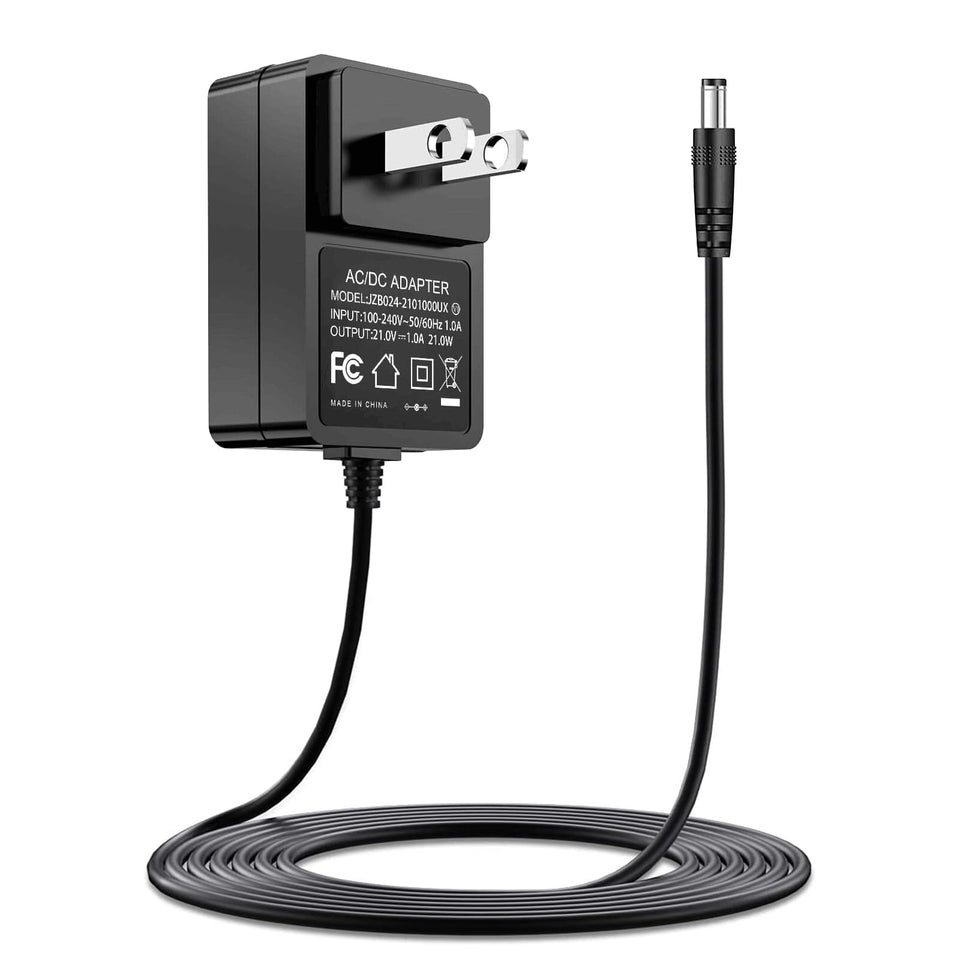 Gonine 21V charger front view with LED indicators for charging status.